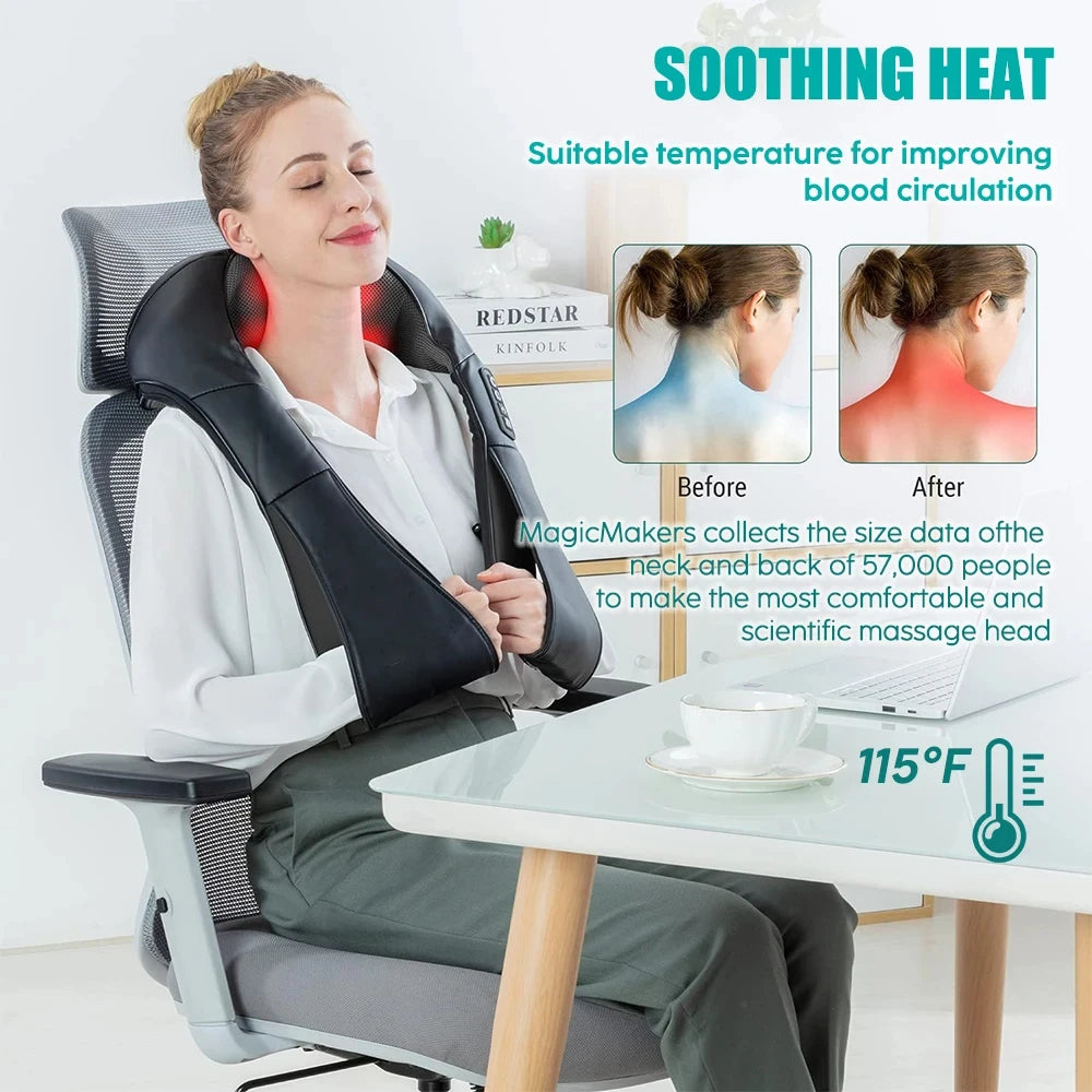 TheVibeSpot NeckEase Shiatsu Massager
