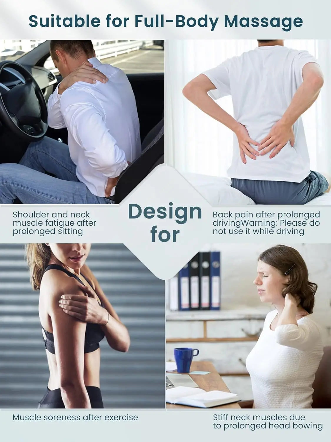 TheVibeSpot NeckEase Shiatsu Massager