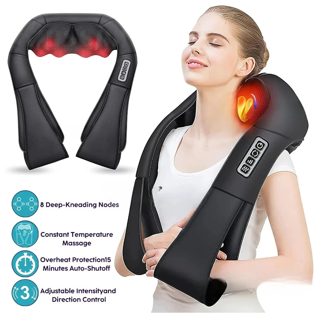 TheVibeSpot NeckEase Shiatsu Massager